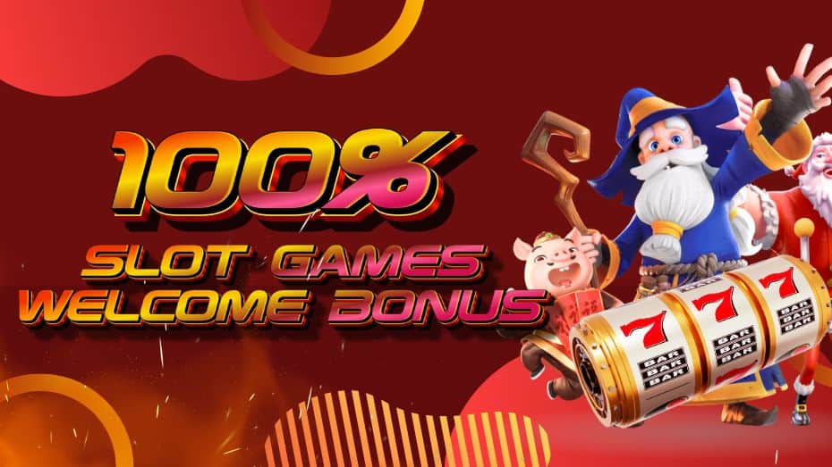 100% Slot Games Welcome Bonus