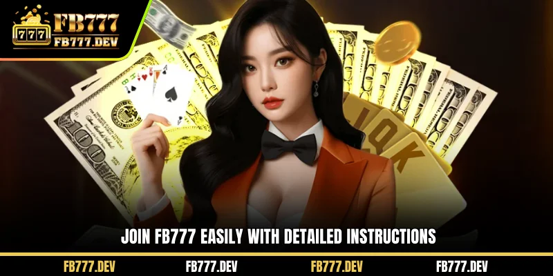 Join FB777 easily with detailed instructions